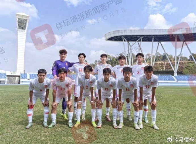  鄧捷夫、賈偉偉各入一球，U17國(guó)少0-2不敵07年齡段精英訓(xùn)練營(yíng)