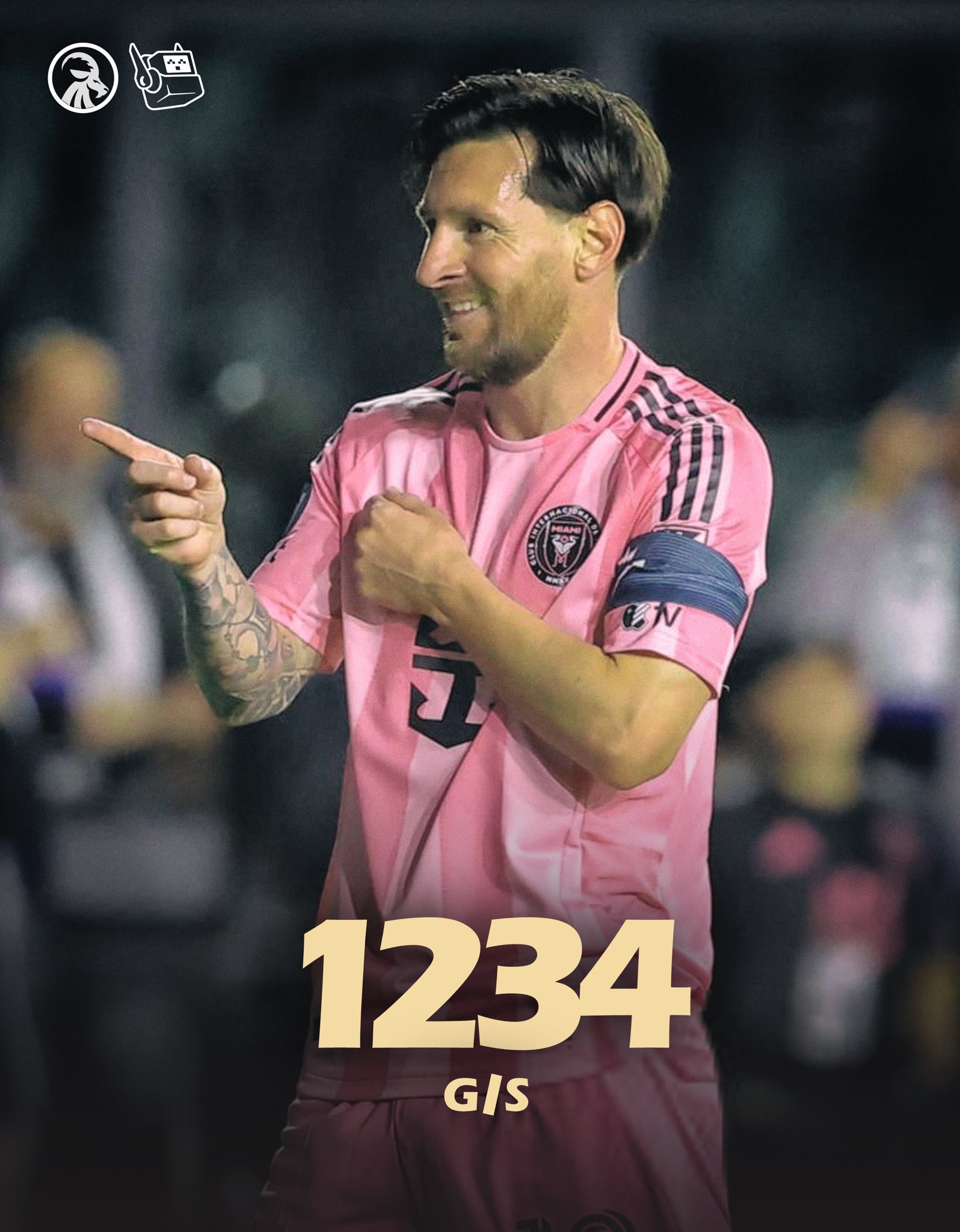  回歸即進球！37歲梅西生涯目前853球381助，參與進球數(shù)1234球！