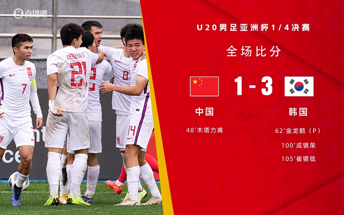  復(fù)仇！U22國(guó)足絕殺復(fù)仇韓國(guó)，2年前U20亞洲杯加時(shí)憾負(fù)無(wú)緣世青賽